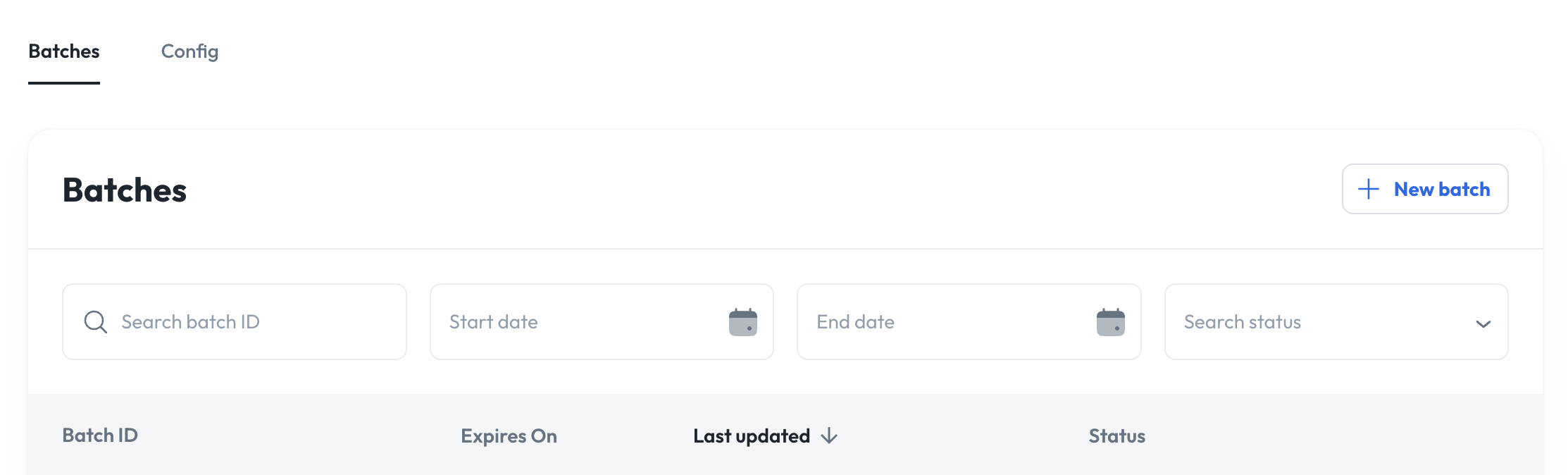 Uploading a contact CSV batch to an AI SMS campaign in the Syllable Console