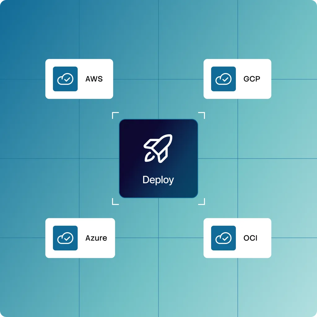 run multi cloud map