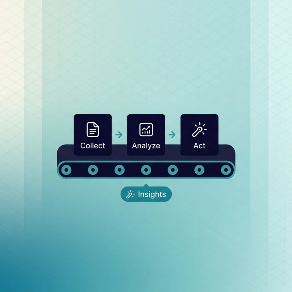 Data pipeline from AI agent conversations to structured operational insights